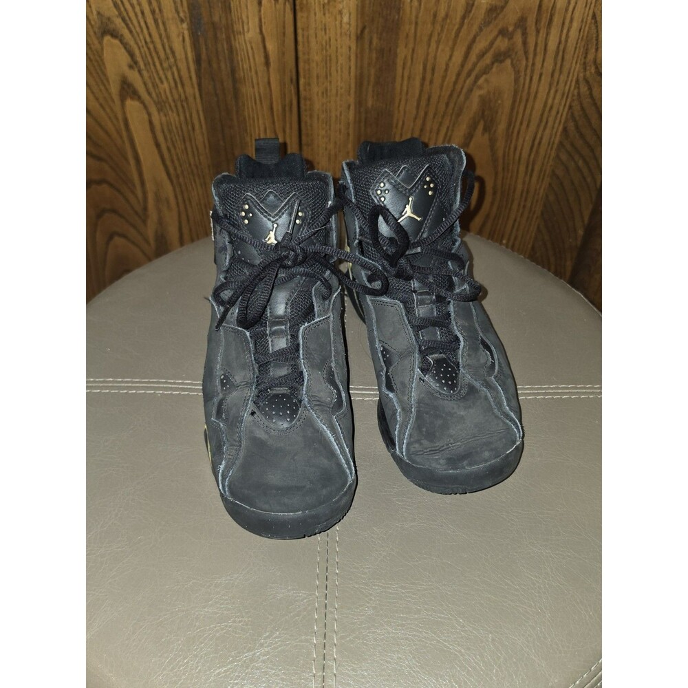 Nike Shoes Youth 5.5 Jordan True Flight Athletic Sneakers  Black Gold